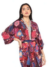 Load image into Gallery viewer, Wine Starry Drape Dress