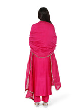 Load image into Gallery viewer, Hot Pink Pita Straight Kurta Set