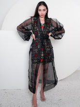 Load image into Gallery viewer, Dress With Organza Jacket