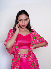 Load image into Gallery viewer, Draped Skirt With Blouse And Cape