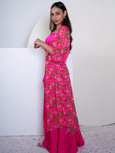 Load image into Gallery viewer, Draped Skirt With Blouse And Cape