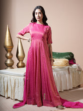 Load image into Gallery viewer, Pink Keri Anarkali Set
