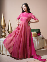 Load image into Gallery viewer, Pink Keri Anarkali Set
