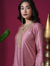 Load image into Gallery viewer, Rose Kaftan Kurta Set
