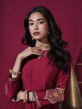 Load image into Gallery viewer, Maroon Paan Anarkali

