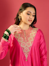 Load image into Gallery viewer, Hot Pink Dhoti &amp; Kurta Set
