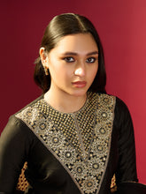 Load image into Gallery viewer, Black Dhoti &amp; Kurta Set
