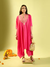 Load image into Gallery viewer, Hot Pink Kaftan Set

