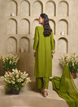 Load image into Gallery viewer, Mehandi Green Paisley Kurta Set
