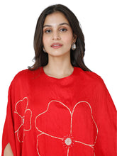 Load image into Gallery viewer, Red Cape Kurta Set
