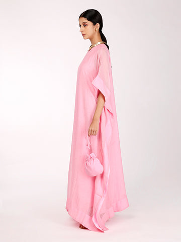 Baby Pink Chand Kaftan